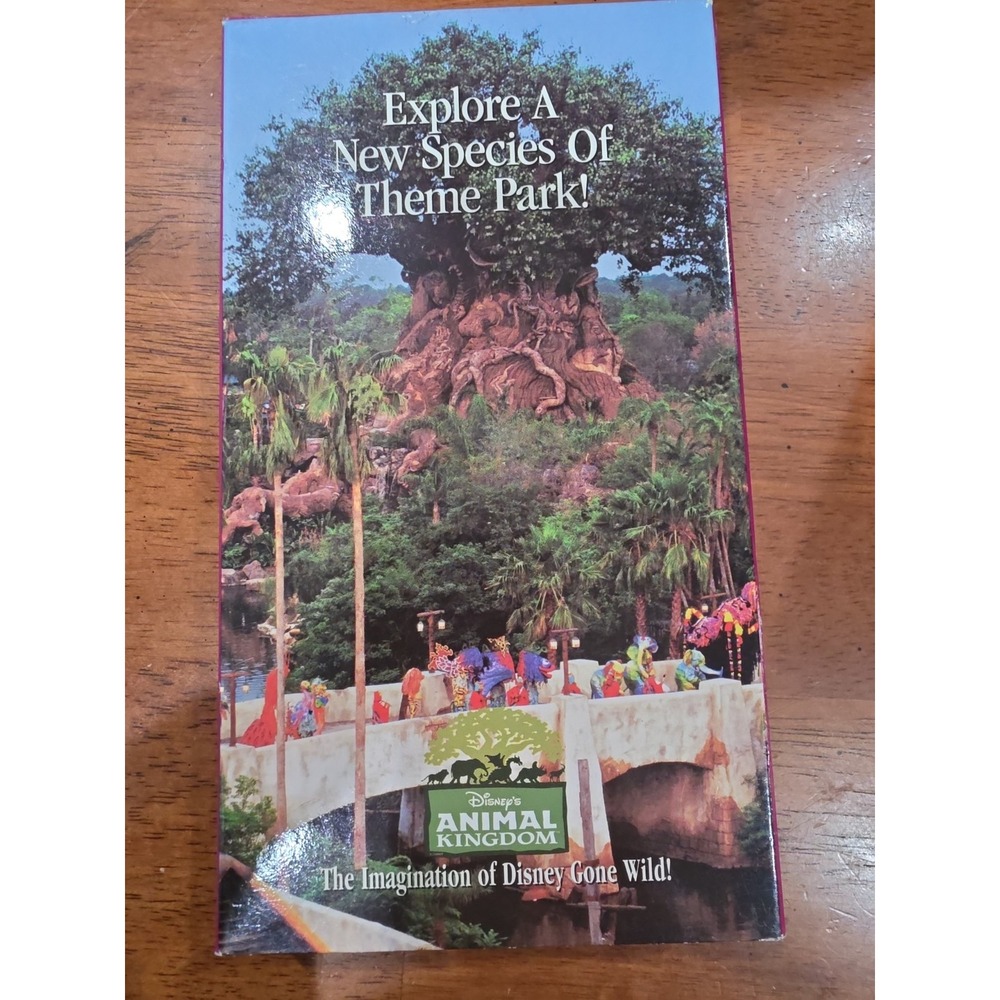 1998 Disney Animal Kingdom Opening Year Planning Kit Box Letter Tree of Life